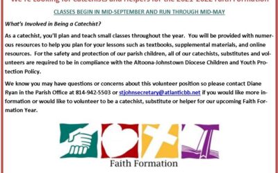 Catechists needed!