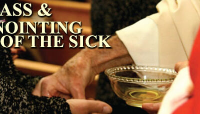 Mass of Anointing October 16 @ 2:00 PM